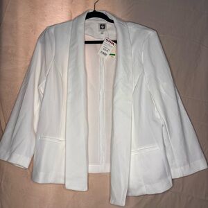 Anne Klein Classic White Blazer